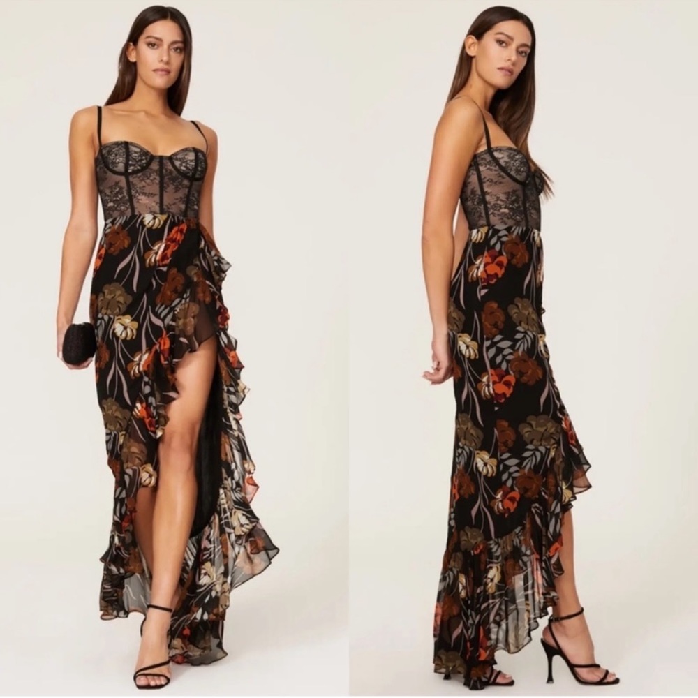 Katie May Senorita Bustier Gown Dress in Size Medium